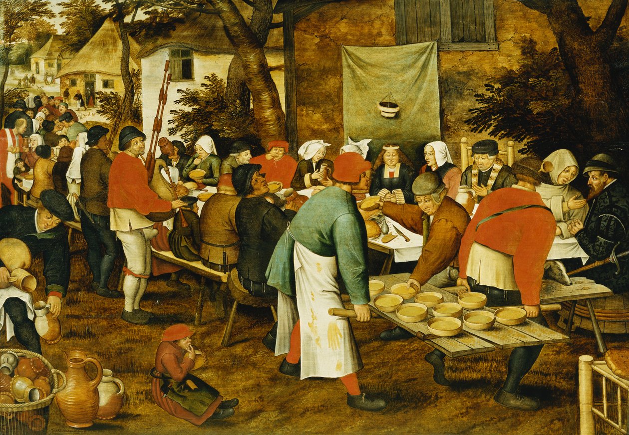 Köylü Düğünü, 1630 by Pieter Brueghel the Younger