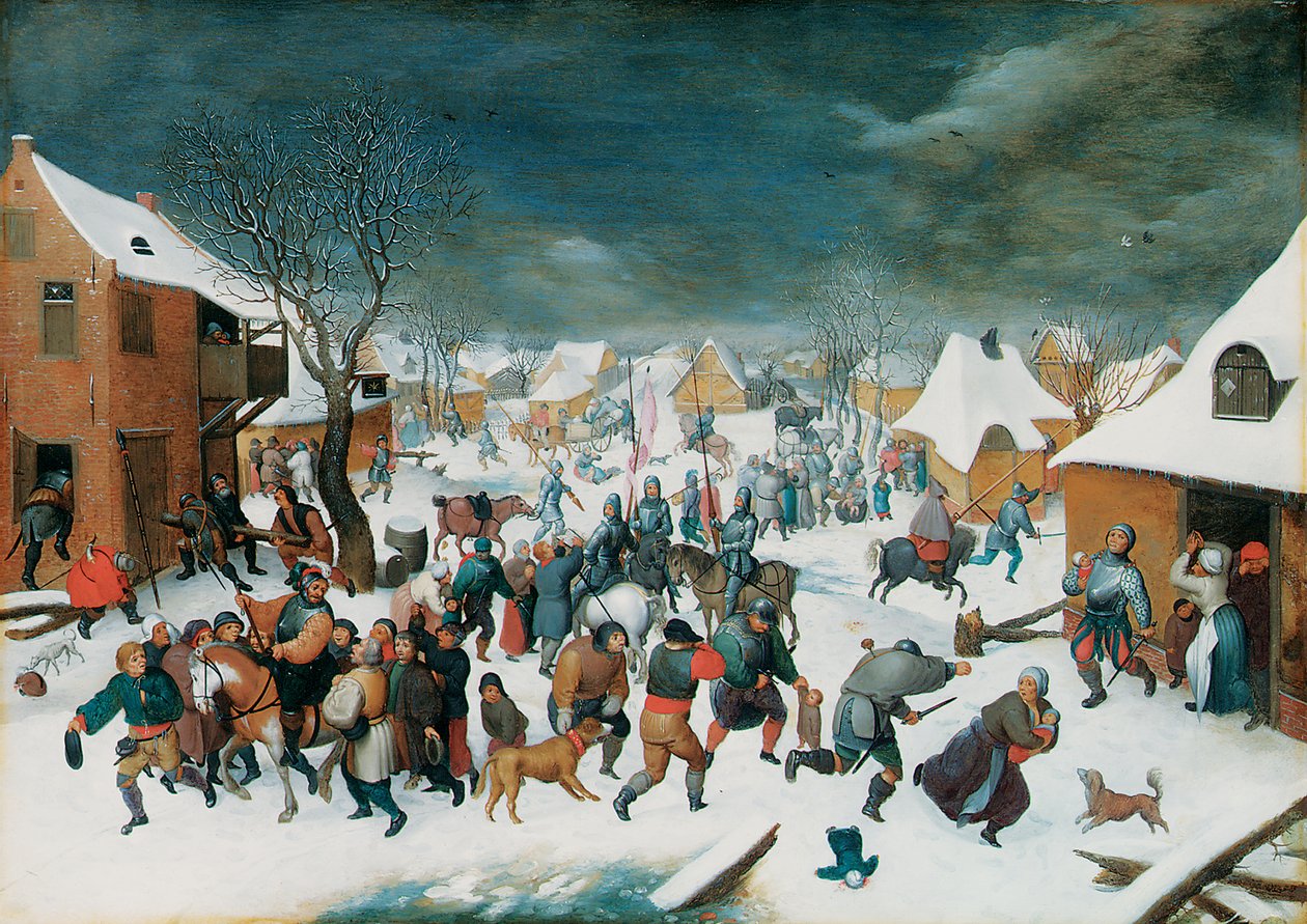 Masumların Katliamı, 1605 by Pieter Brueghel the Younger