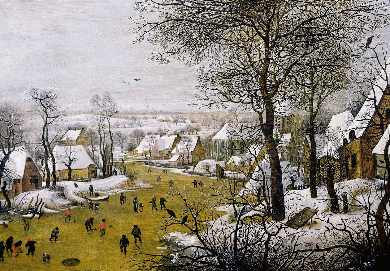 kuş kapanı by Pieter Brueghel the Younger