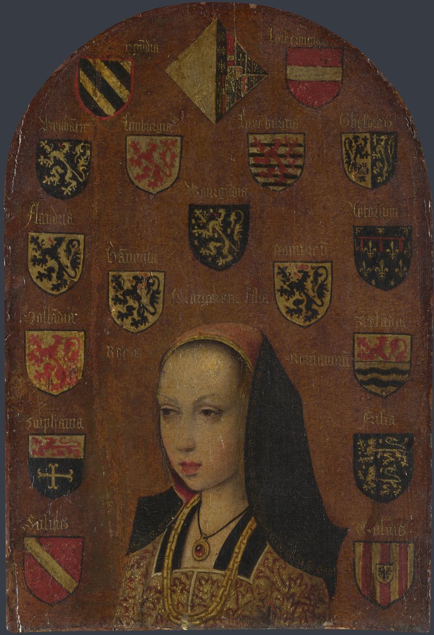 Avusturya Margaret 1480-1530, c. 1495 by Pieter van Coninxloo