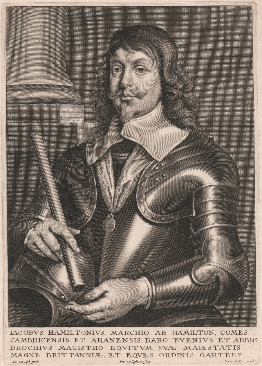 James Hamilton, Marquis AB Hamilton, Cambridge Kontu ve Aran by Pieter van Lisebetten