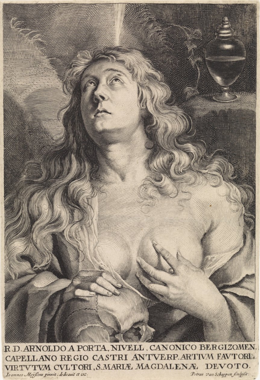 Maria Magdalena by Pieter van Schuppen