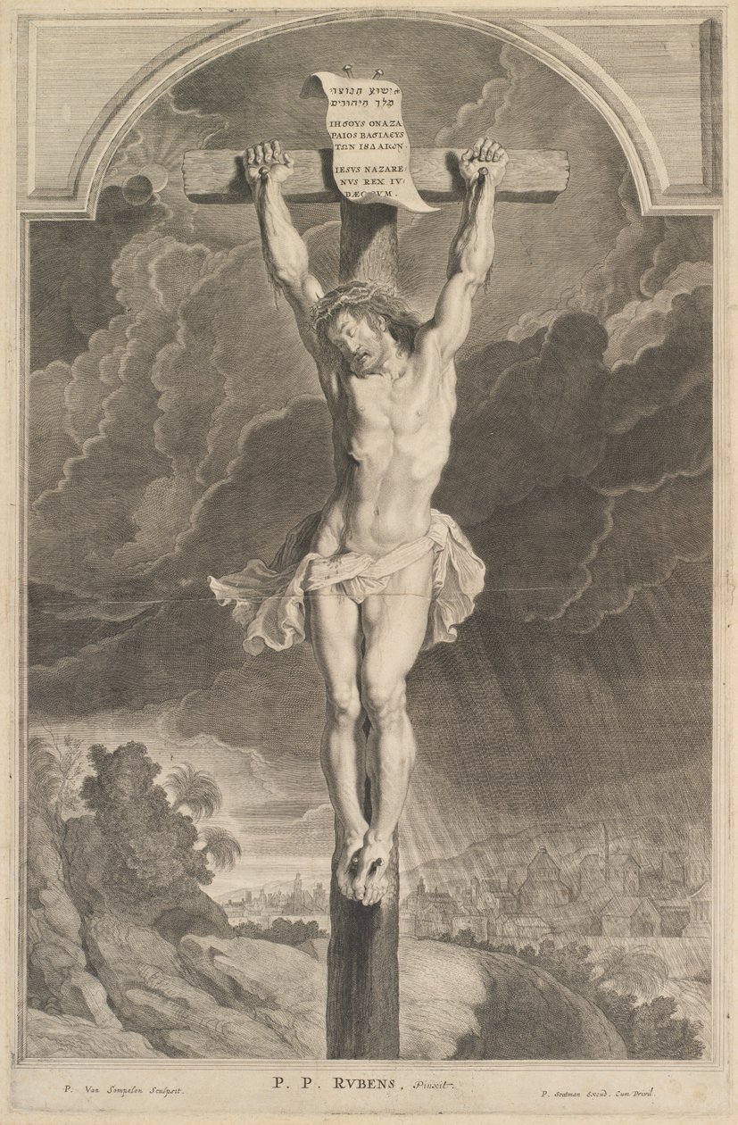 İsa çarmıhta by Pieter van Sompel