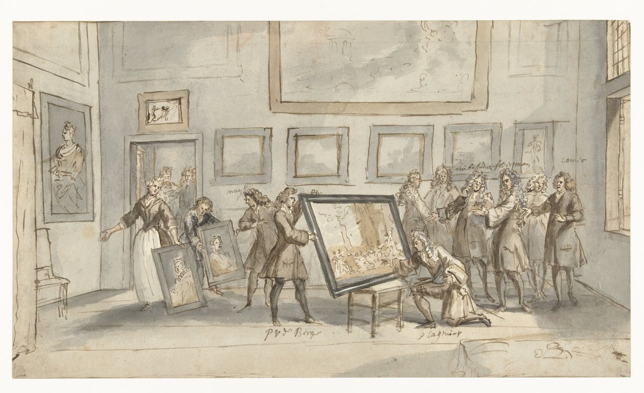 Sanat satıcısı JP Zomer'de Savoy Prensi Eugenius by Pieter van den Berge