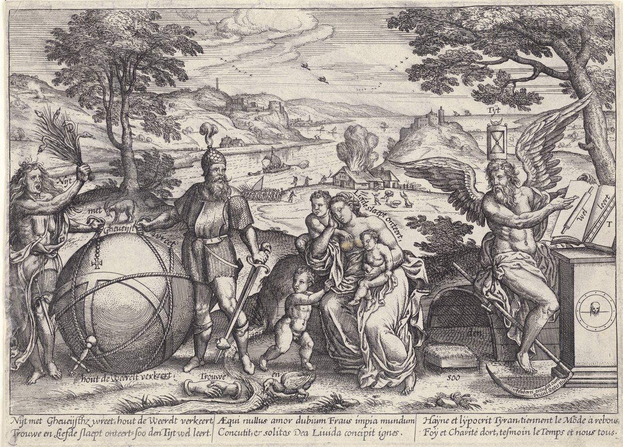 karşı dünya by Pieter van der Borcht (I)