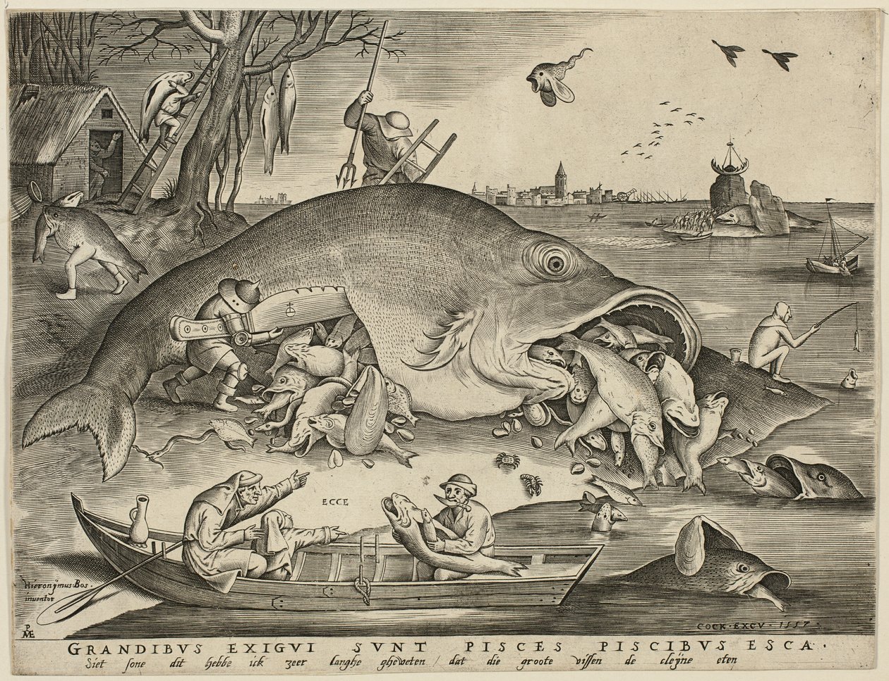 Büyük Balık Küçük Balığı Ye by Pieter van der Heyden