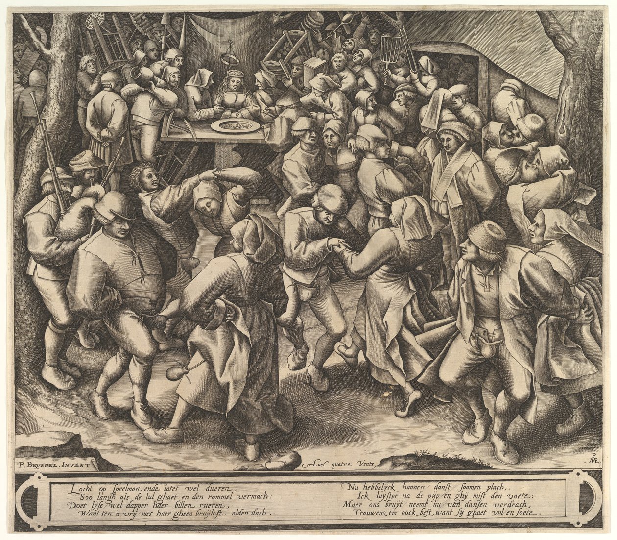 Köylü Düğün Dansı, 1570