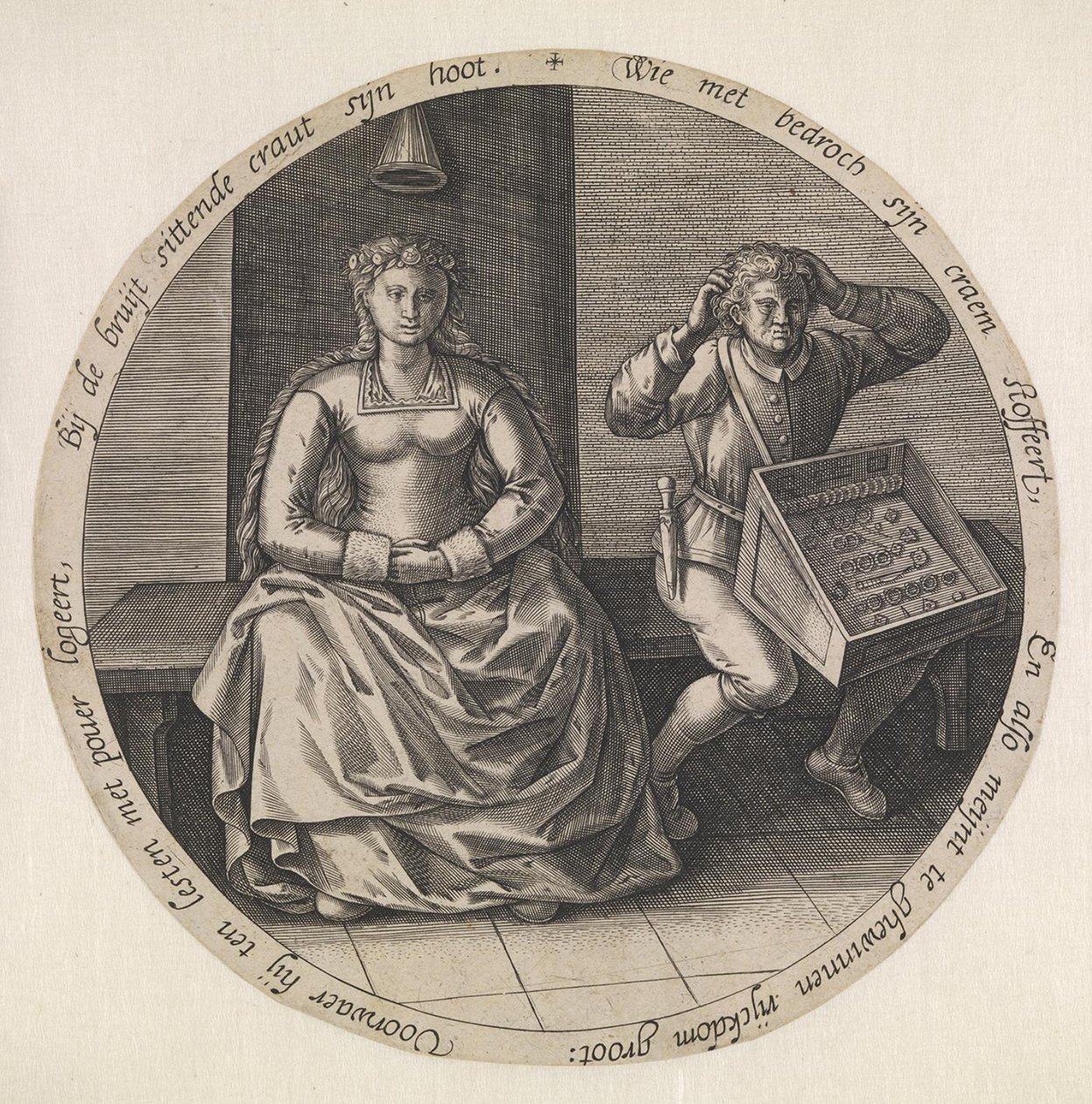kaygısız seyyar satıcı by Pieter van der Heyden