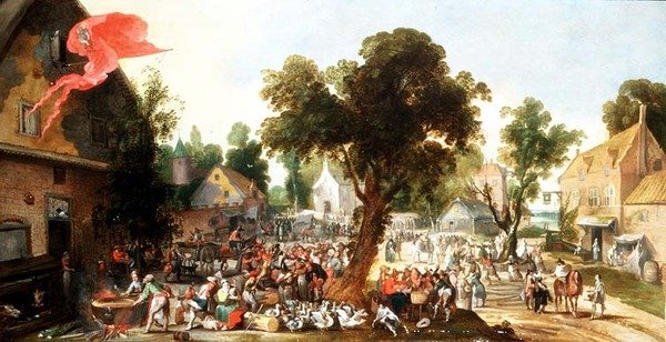 Bir Köy Sokağı