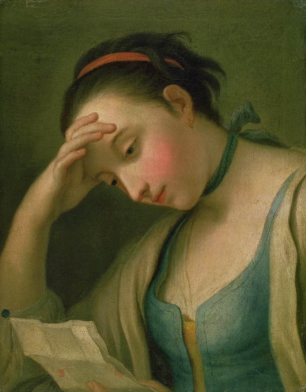 Portrait of a Woman  by Pietro Antonio Rotari
