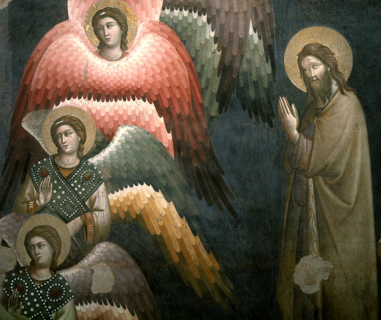 Melekler, Son Yargıdan detay, 13. yüzyılın ikinci yarısı, fresk Pietro Cavallini by Pietro Cavallini