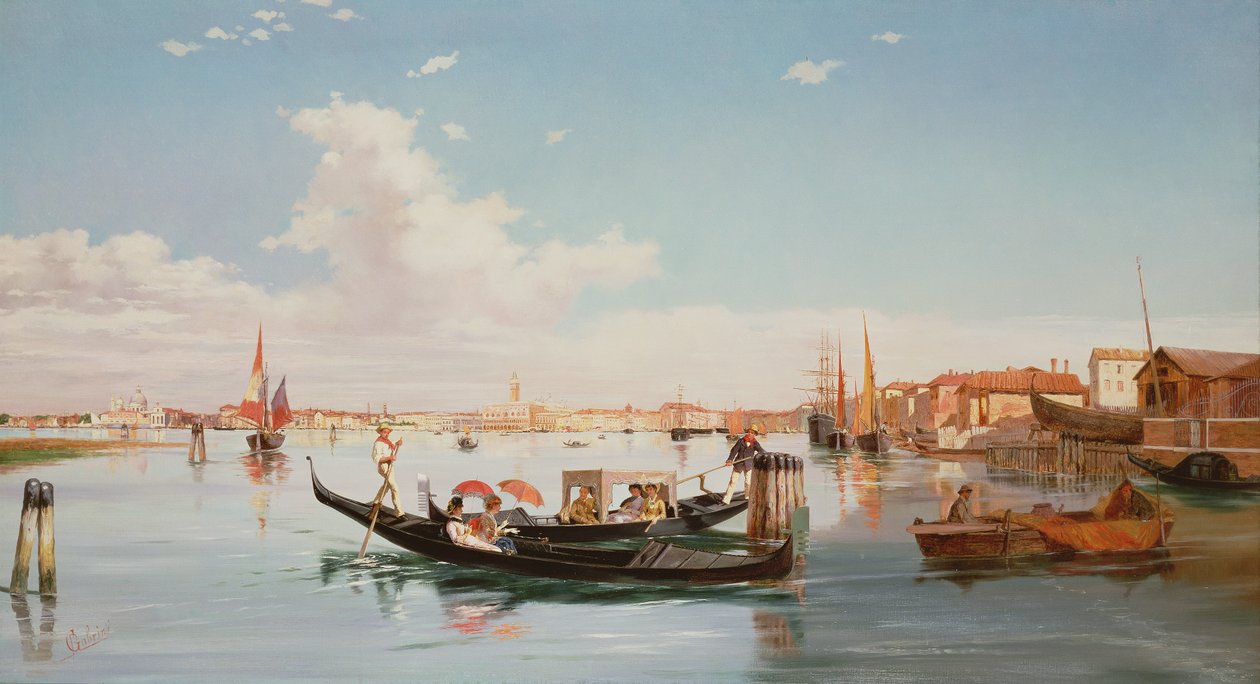 Lagün, Venedik by Pietro Gabrini