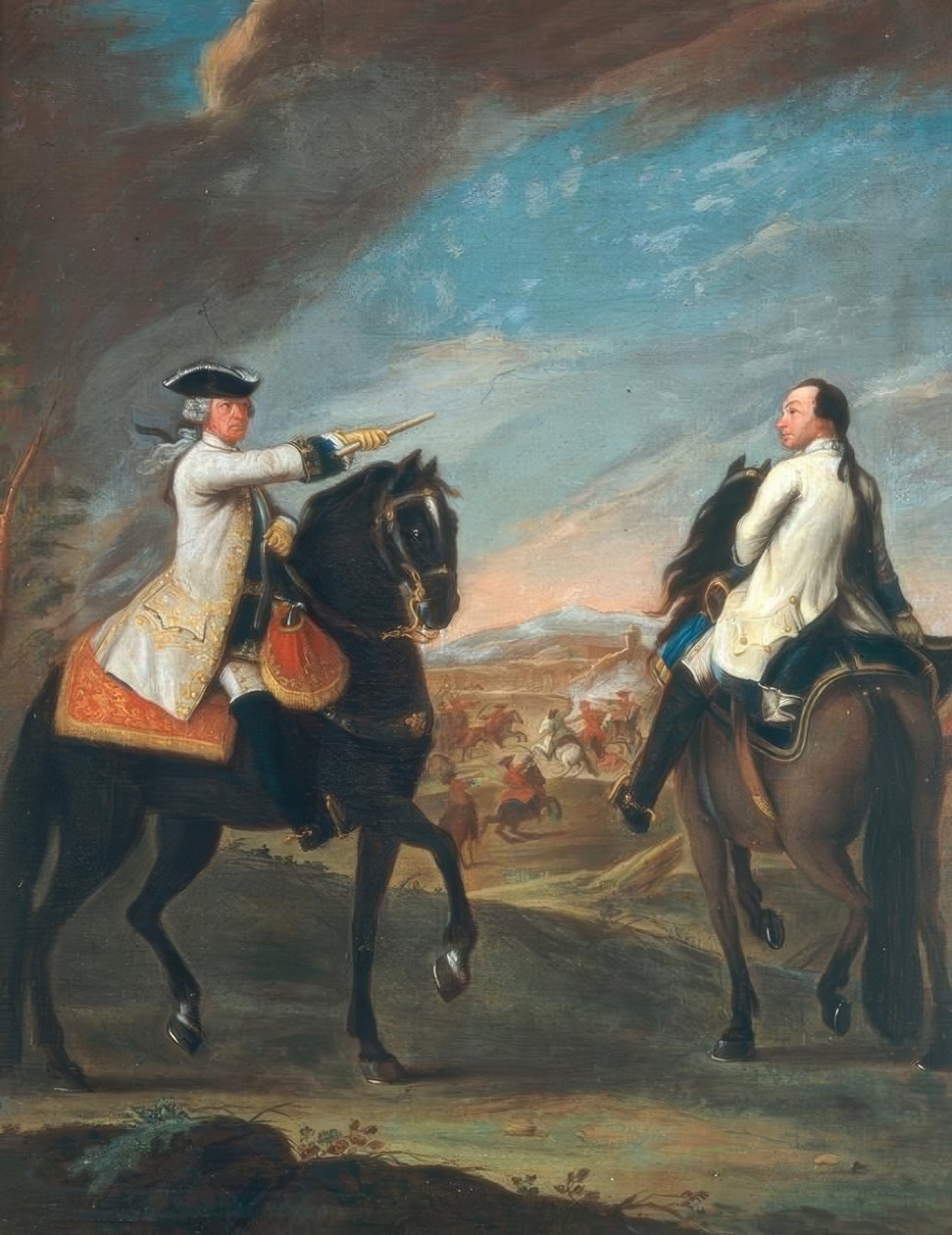 Reiterbildnis des Guglielmo di Monfort by Pietro Longhi