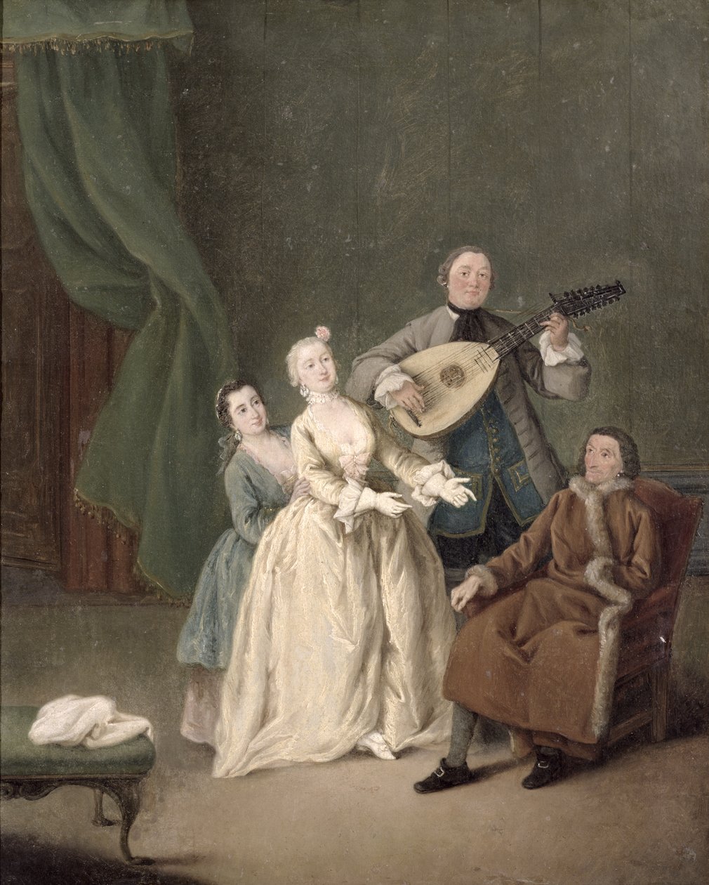 Aile Konseri, c.1750 by Pietro Longhi