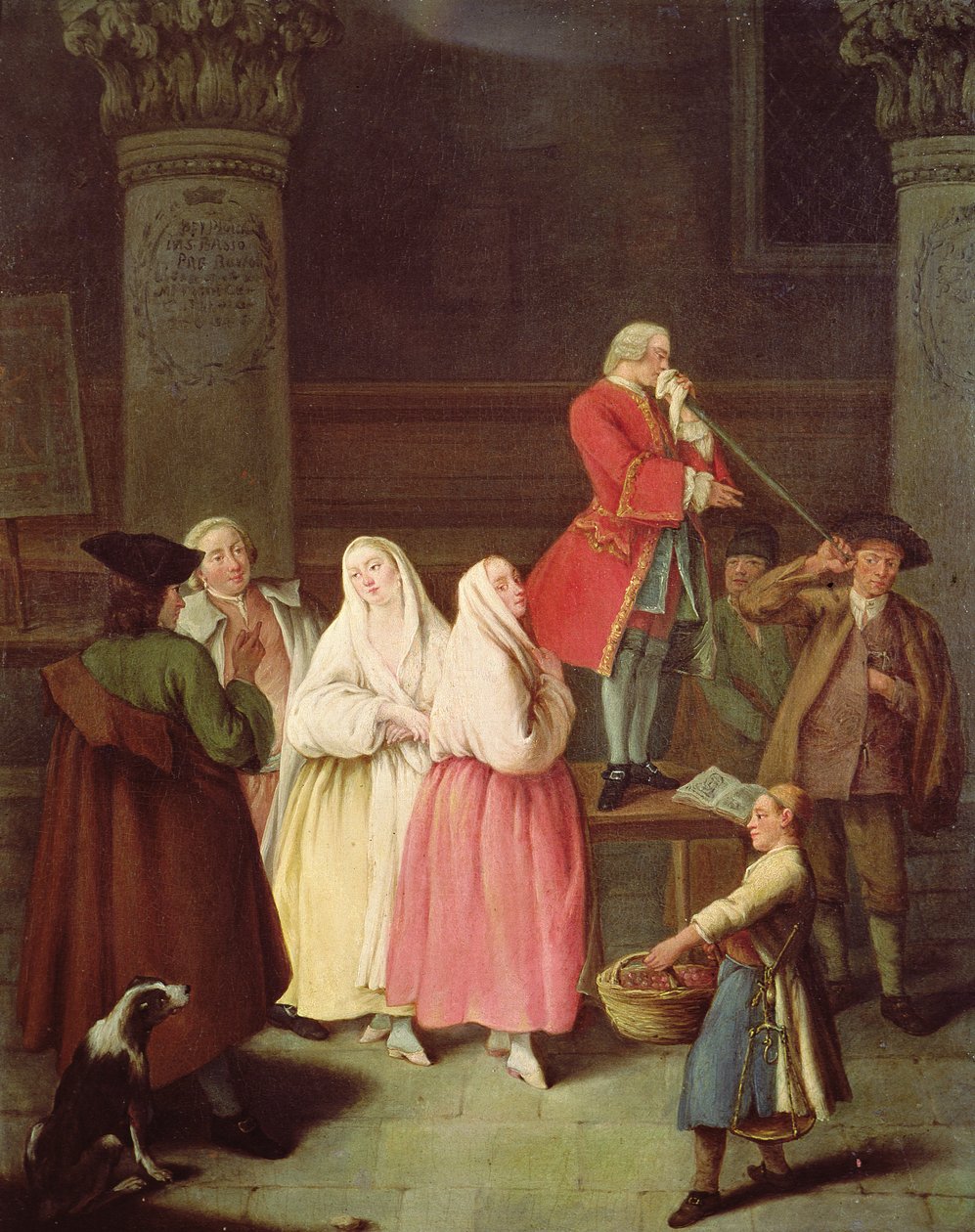 Falcı, 1752 by Pietro Longhi