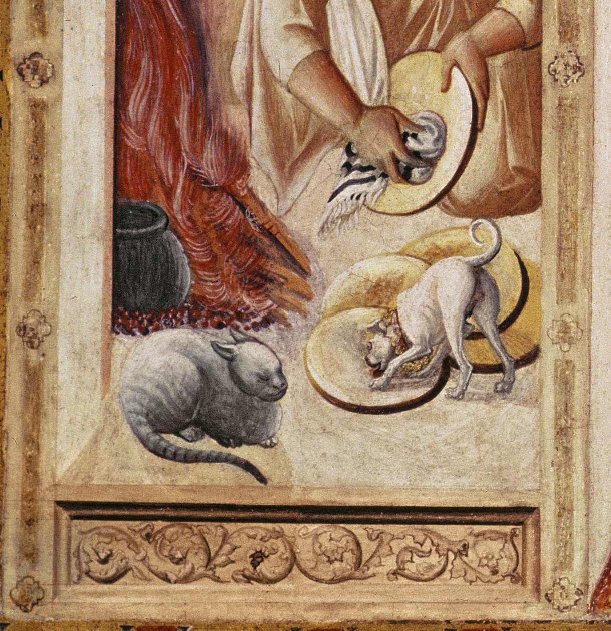 Son Akşam Yemeği (182061 detayı) by Pietro Lorenzetti