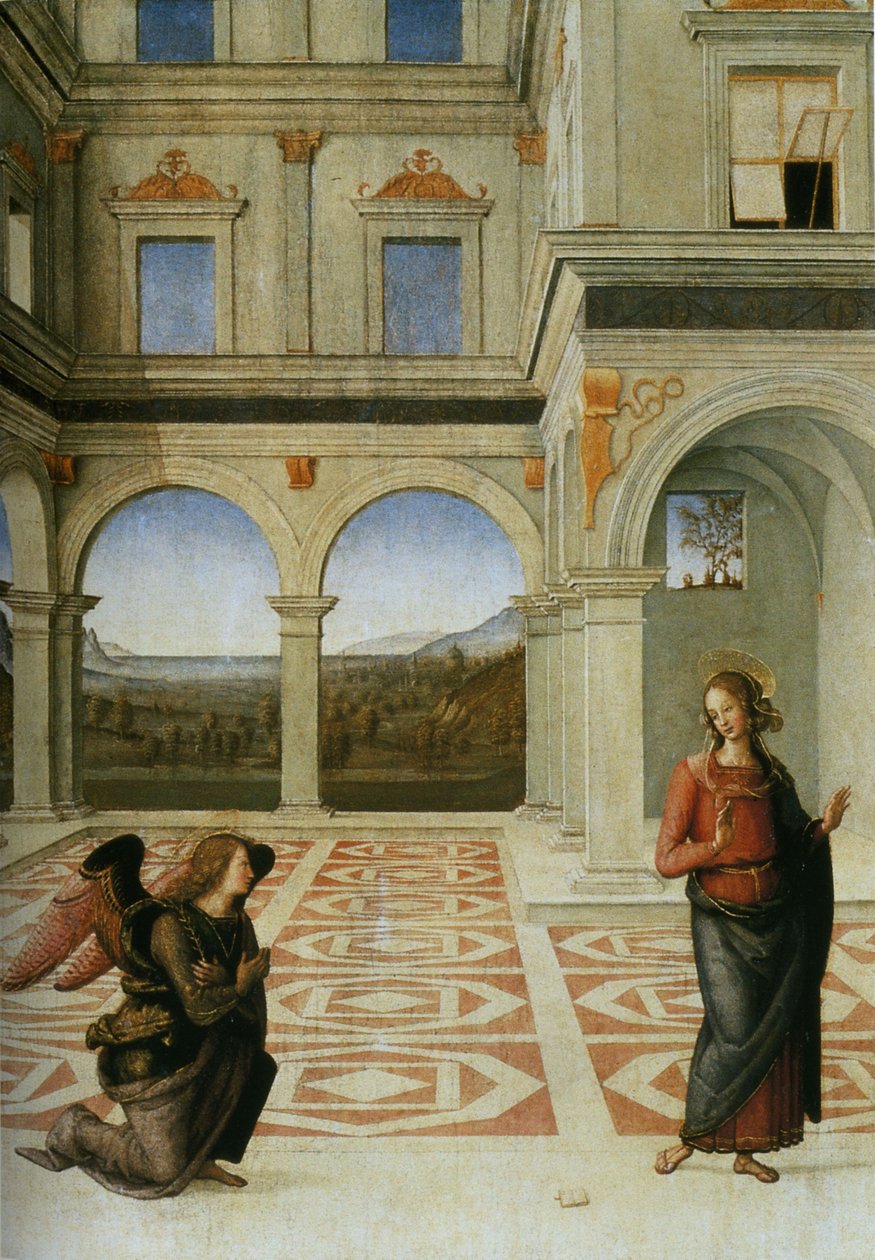 duyuru by Pietro Perugino