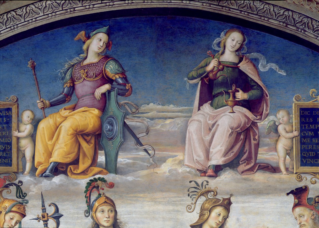 Fortune and Temperance, Lunette of Fortune and Temperance