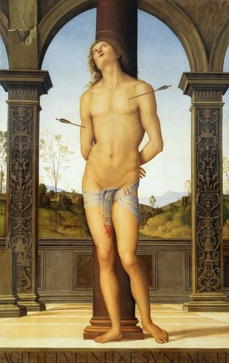 San Sebastián by Pietro Perugino