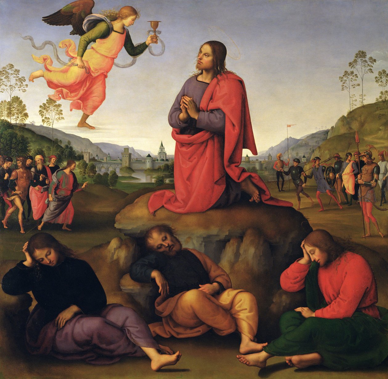 Bahçedeki Acı, 1492 by Pietro Perugino