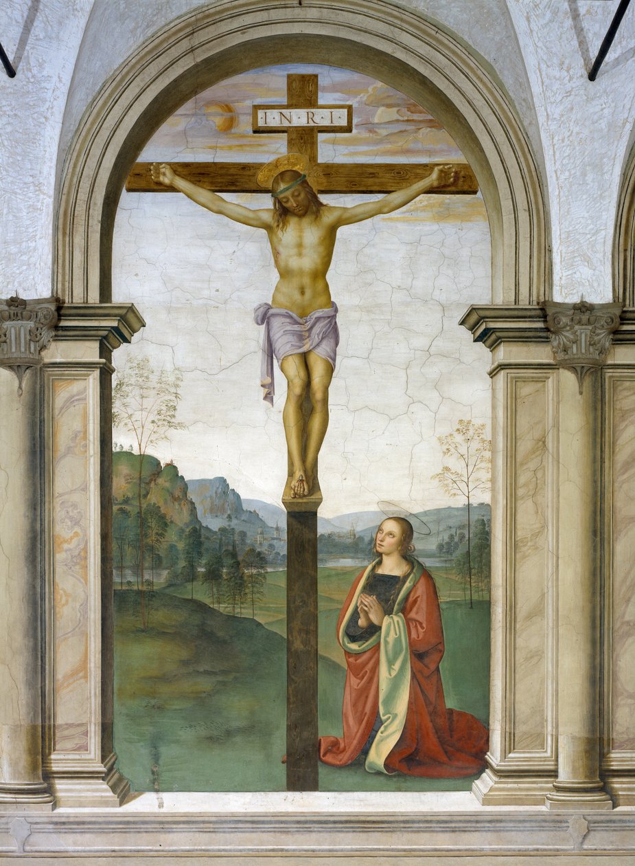 Çarmıha Gerilme, 1494-96 by Pietro Perugino