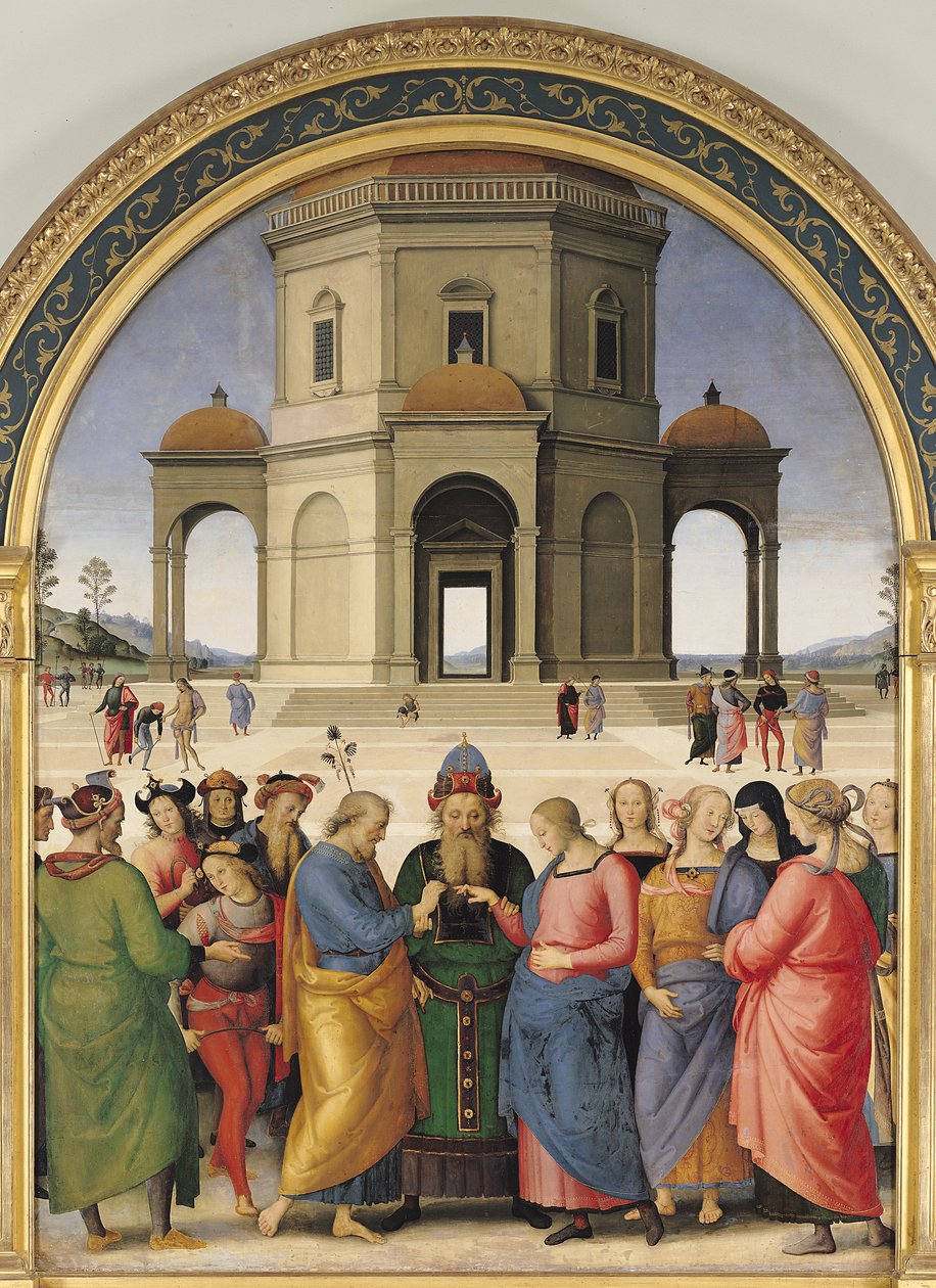 Bakirenin Evliliği, 1500-04 by Pietro Perugino
