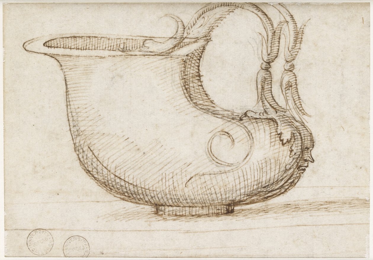 Verso: Antika Bir Gemi, WA1846.6 by Pietro Perugino