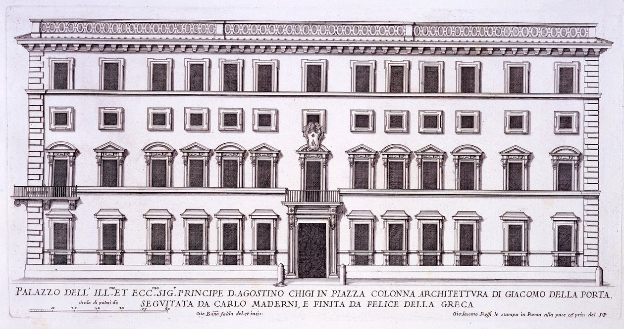 Palazzo Chigi, Piazza Colonna, Roma, 