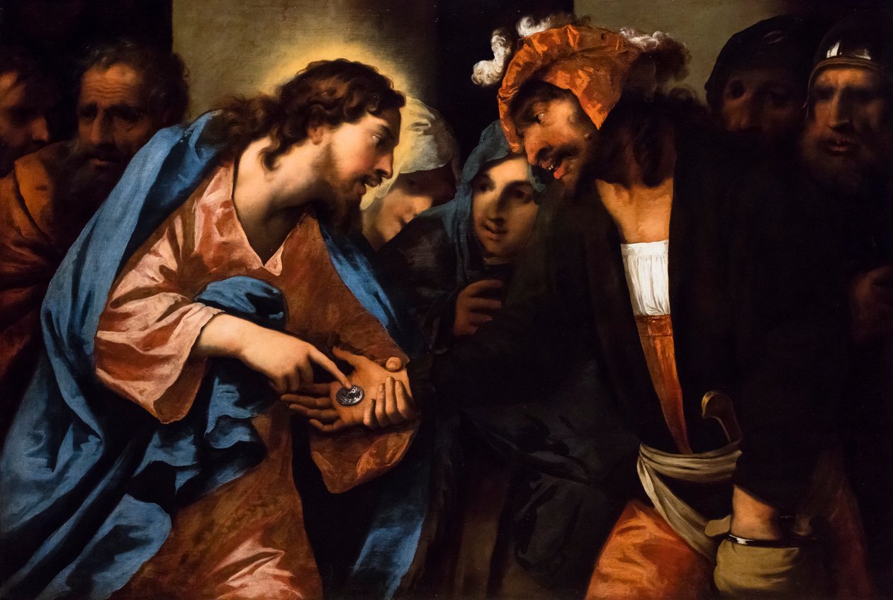 Haraç ödemesi, yaklaşık 1650/60 (Tuval üzerine yağlıboya) by Pietro (1605-78) Della Vecchia
