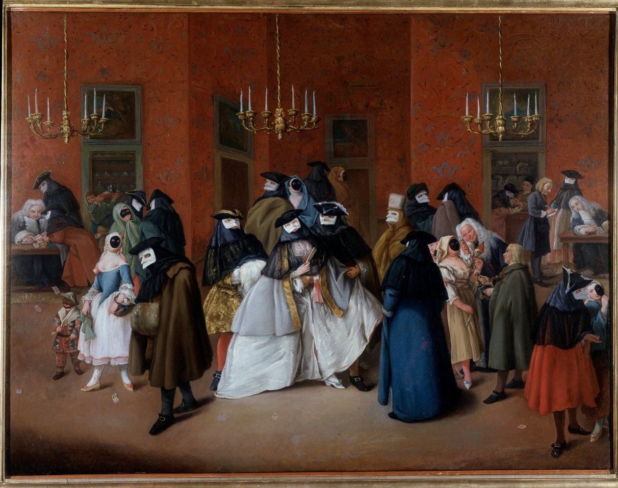 Fuaye (Resim, c.1760) by Pietro (after) Longhi