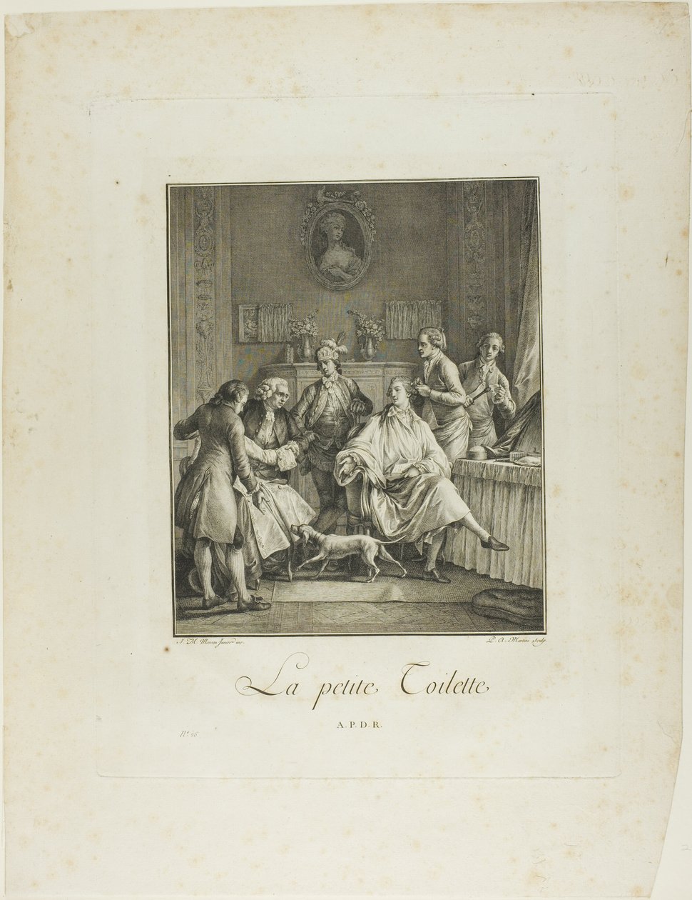 Küçük Tuvalet, Monument du Costume Physique et Morale de la fin du XVIIIe siècle