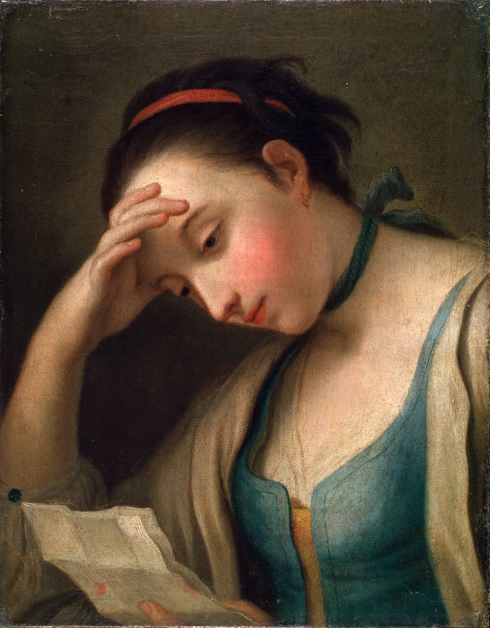 Kadın Portresi, 18. yüzyıl by Pietro Antonio Rotari