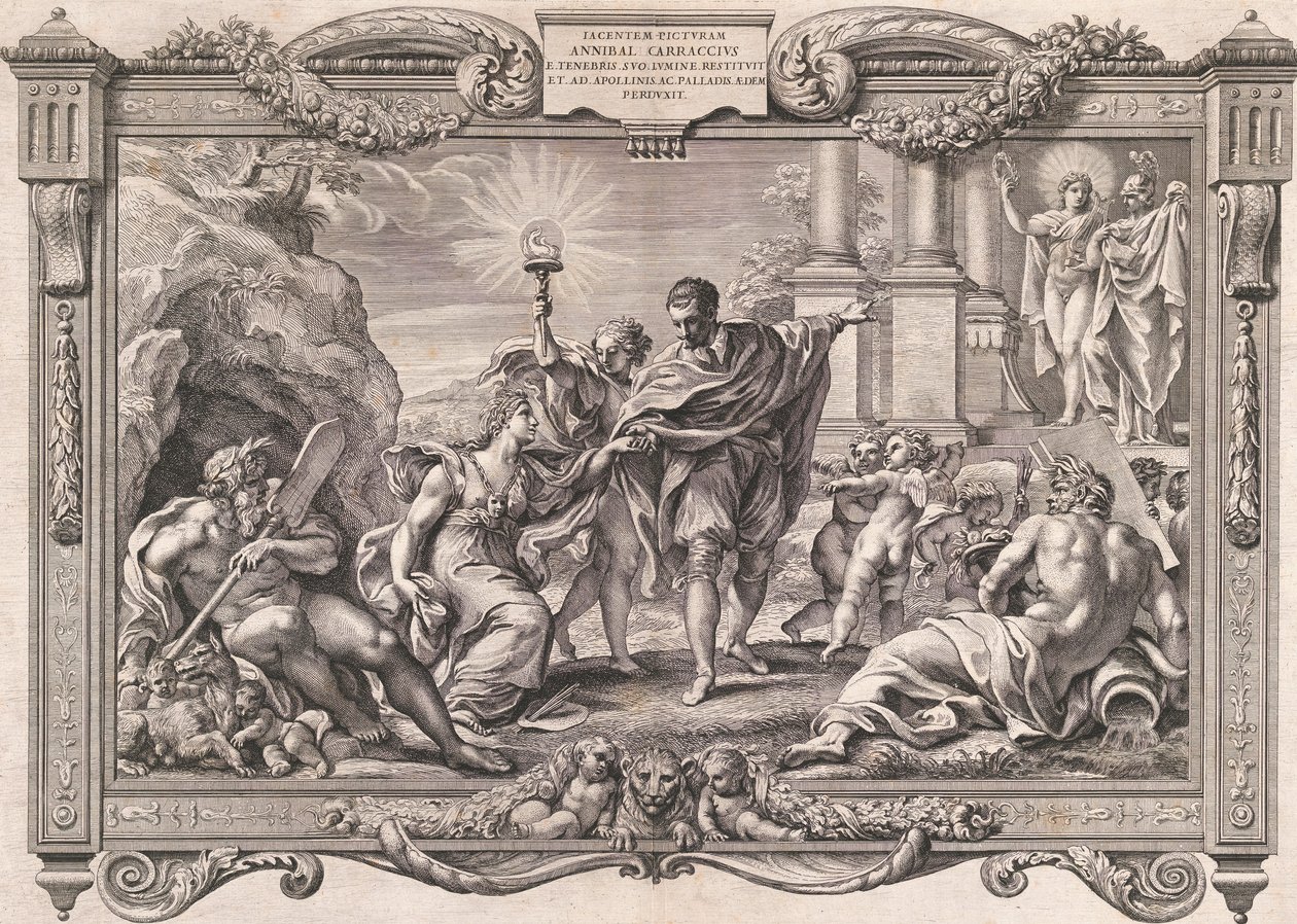 Annibale Carracci, Apollo ve Minerva