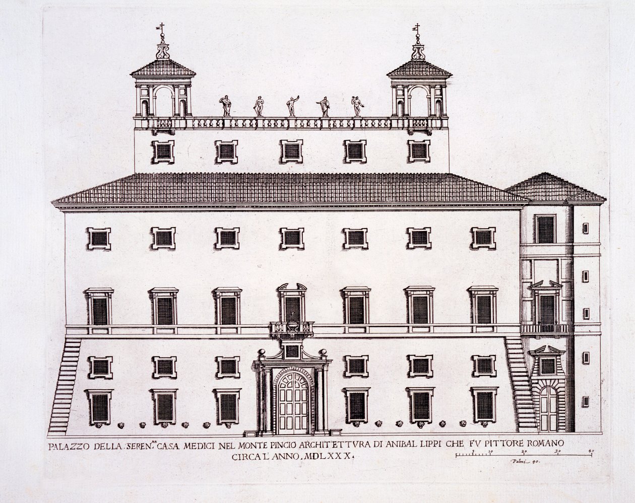 Palazzo Serenissima, Casa Medici, Pincio Tepesi