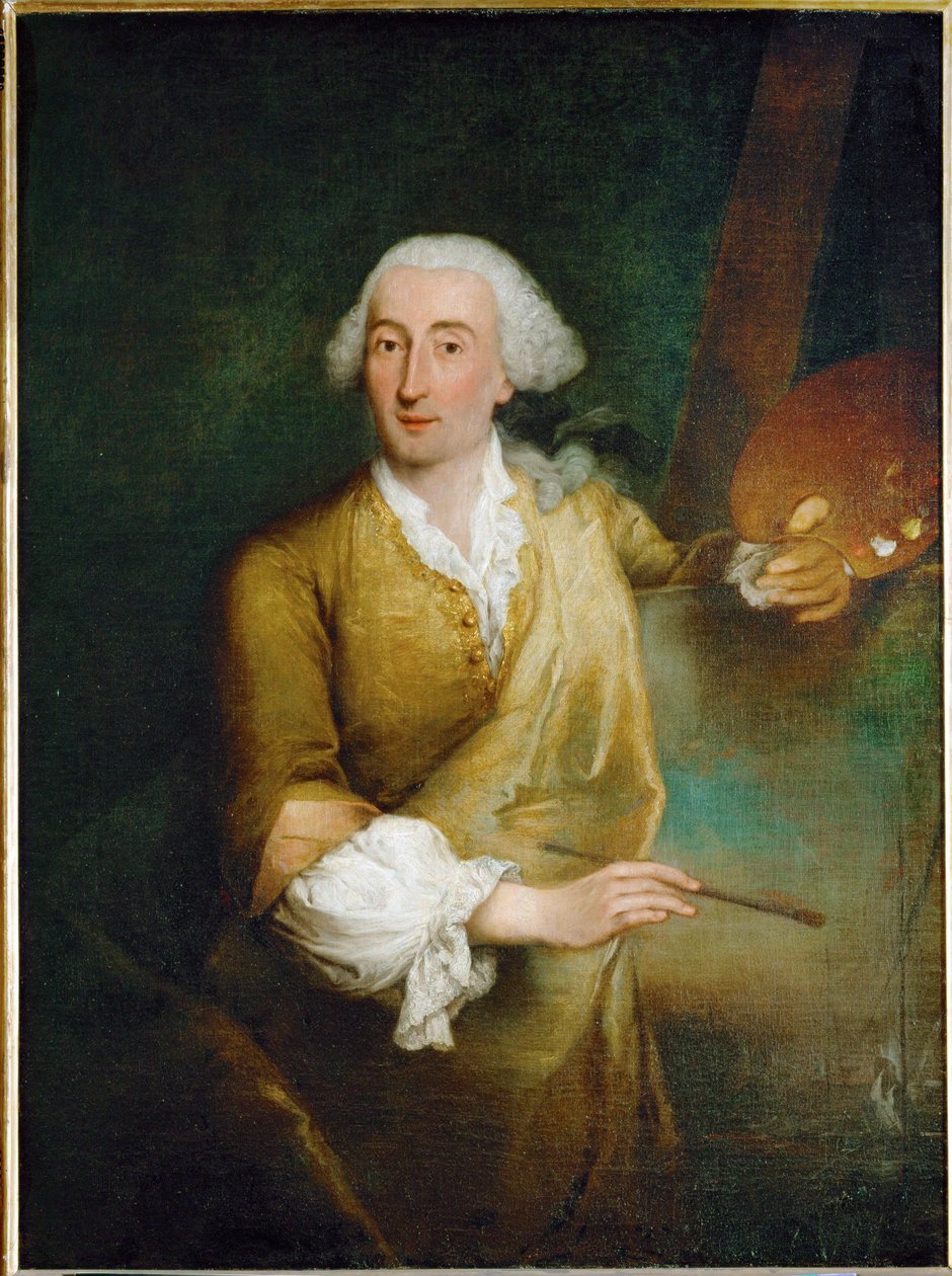 Francesco Guardi (tuval üzerine resim) by Pietro Longhi