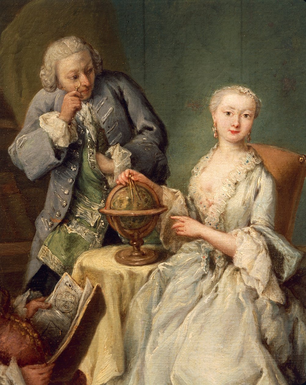 coğrafya dersi by Pietro Longhi