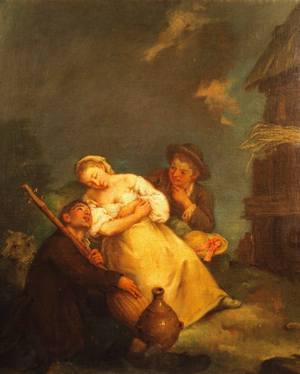 Köylü sahnesi, Pietro Longhi (1701-1785) by Pietro Longhi