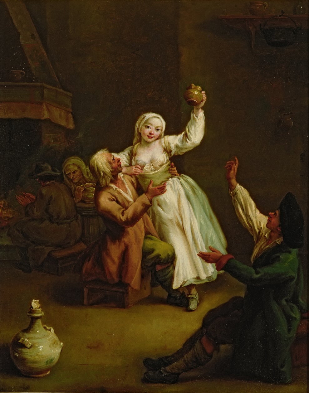 Mutlu çift by Pietro Longhi