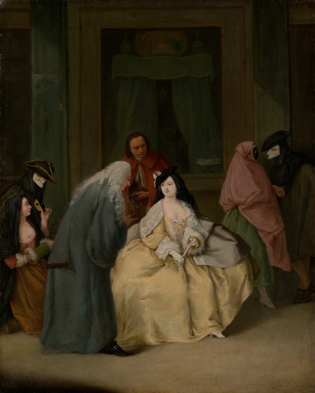 Toplantı, 1746. by Pietro Longhi