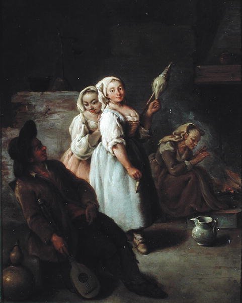 İplikçi by Pietro Longhi