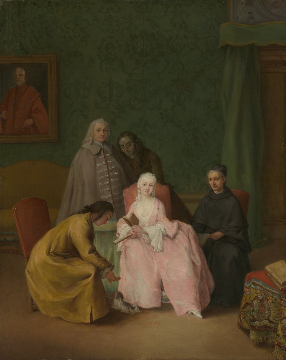 Ziyaret, 1746. by Pietro Longhi