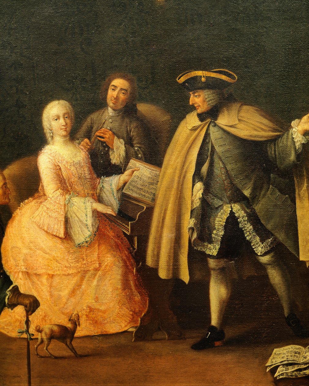 Müzik öğretmeni, Pietro Longhi (1701-1785) by Pietro Longhi