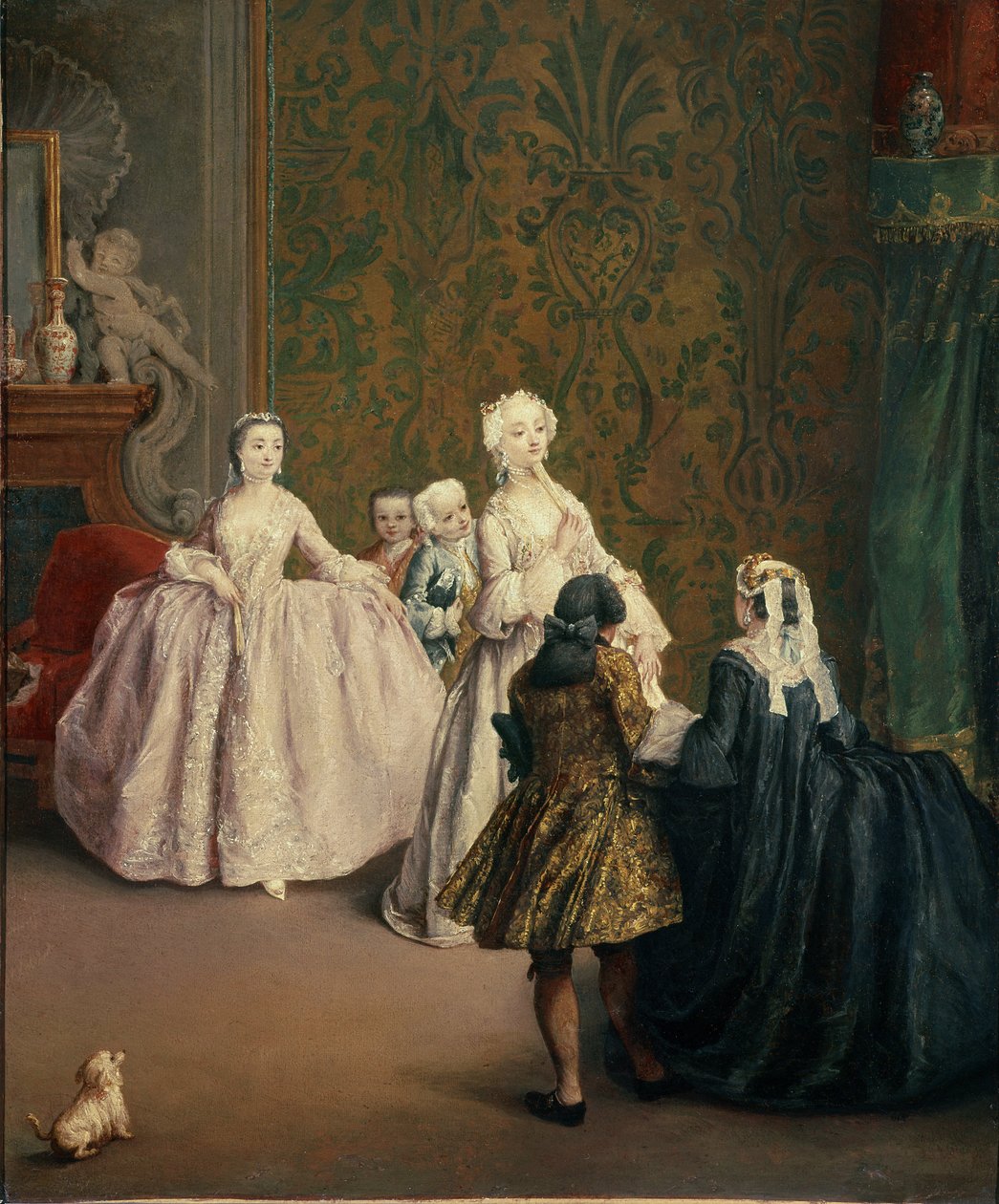 Sunum (tuval üzerine yağlı boya by Pietro Longhi