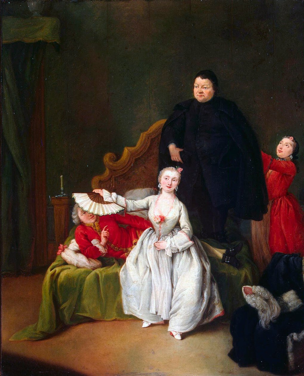 Tiyatro Sahnesi', 1752. by Pietro Longhi