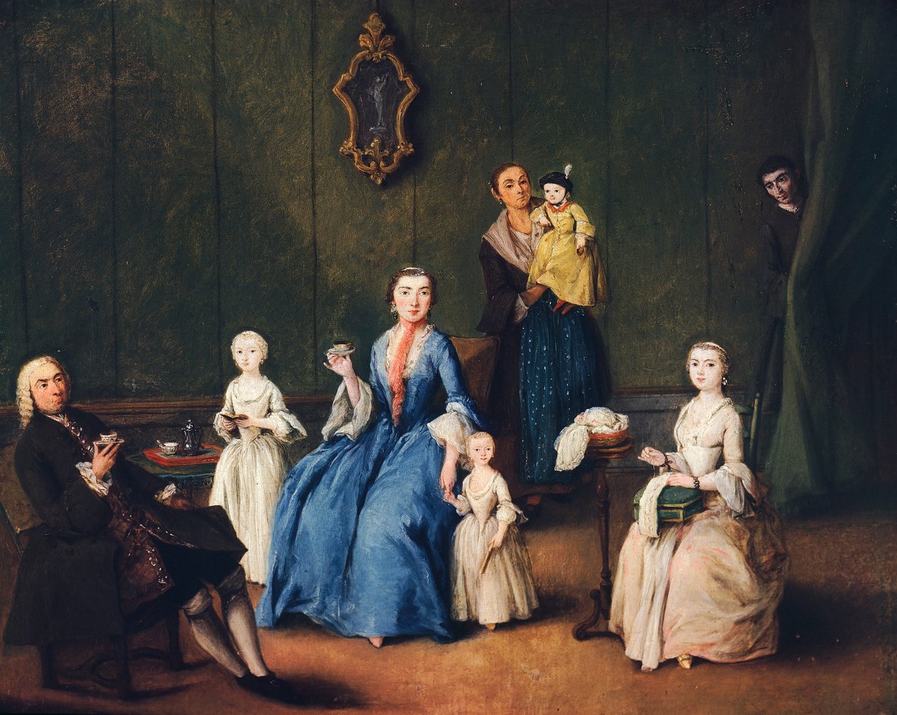 Venedikli aile, Pietro Longhi (1701-1785) by Pietro Longhi