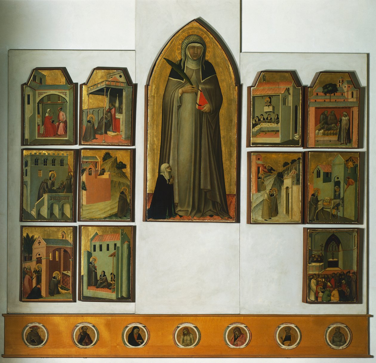 Pietro Lorenzetti (yaklaşık 1280-1348), panelde tempera ve altın by Pietro Lorenzetti