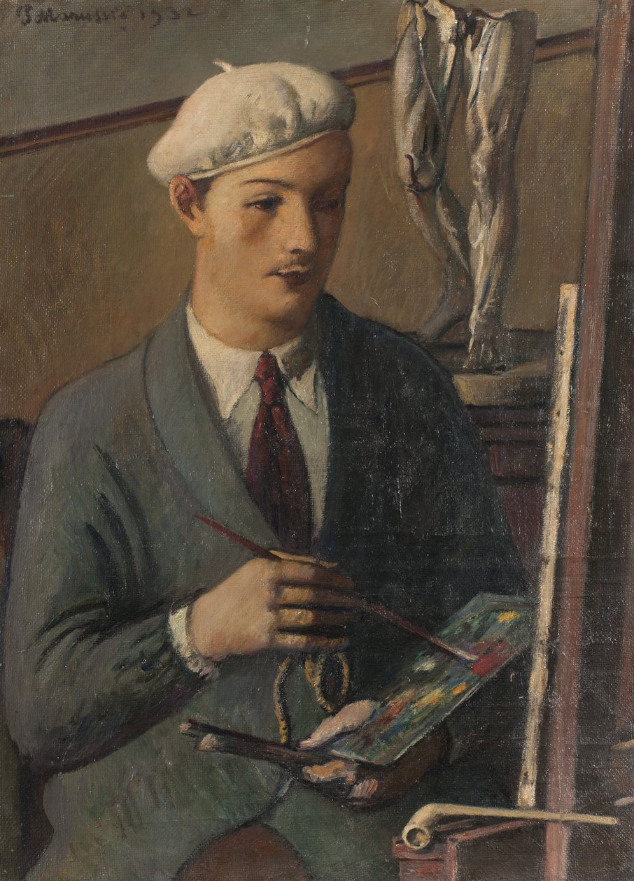 Genç bir ressamın portresi, 1932 by Pietro Marussig