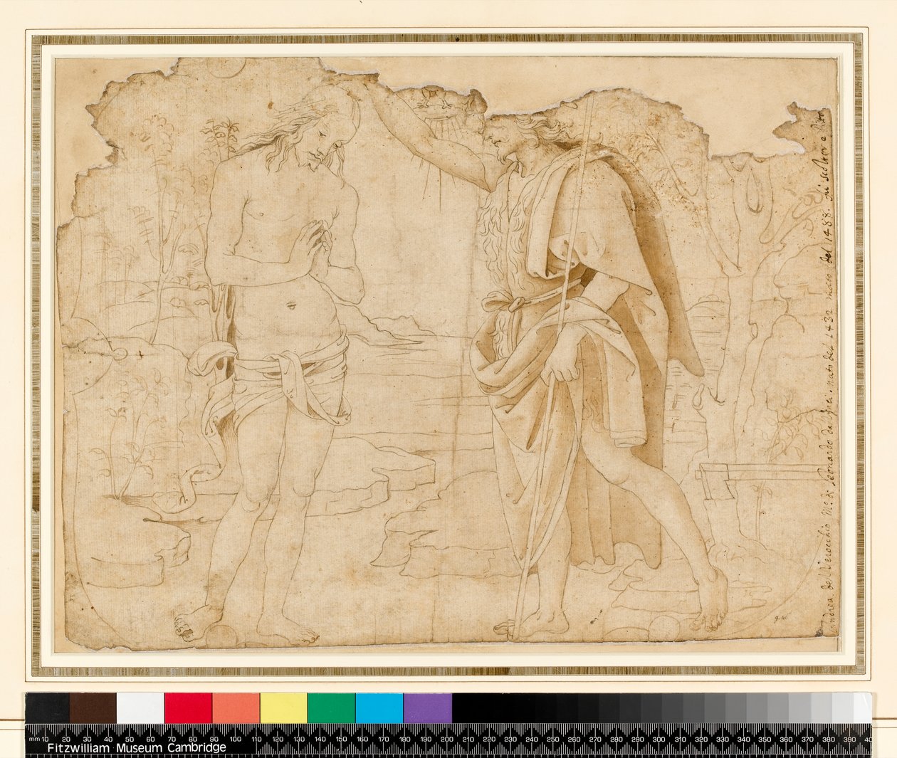 İsa'nın Vaftizi by Pietro Perugino