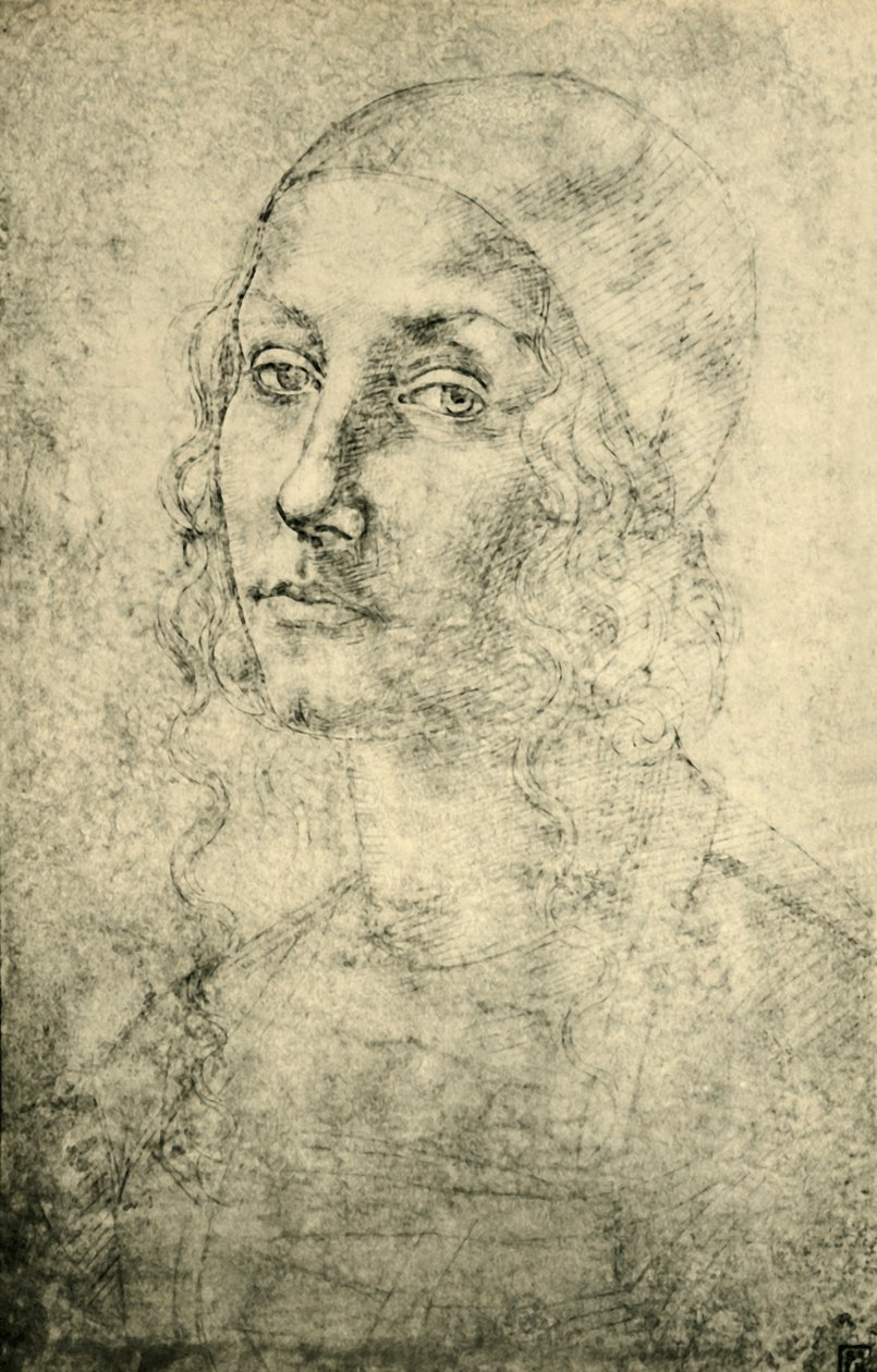 Bir kadının portresi, 15. yüzyılın sonu ile 16. yüzyılın başları, 1943. by Pietro Perugino
