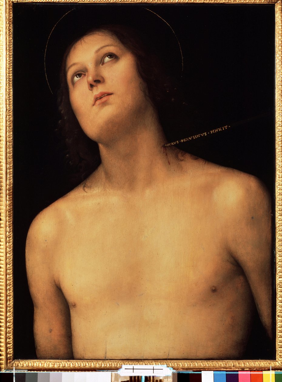 Aziz Sebastian by Pietro Perugino